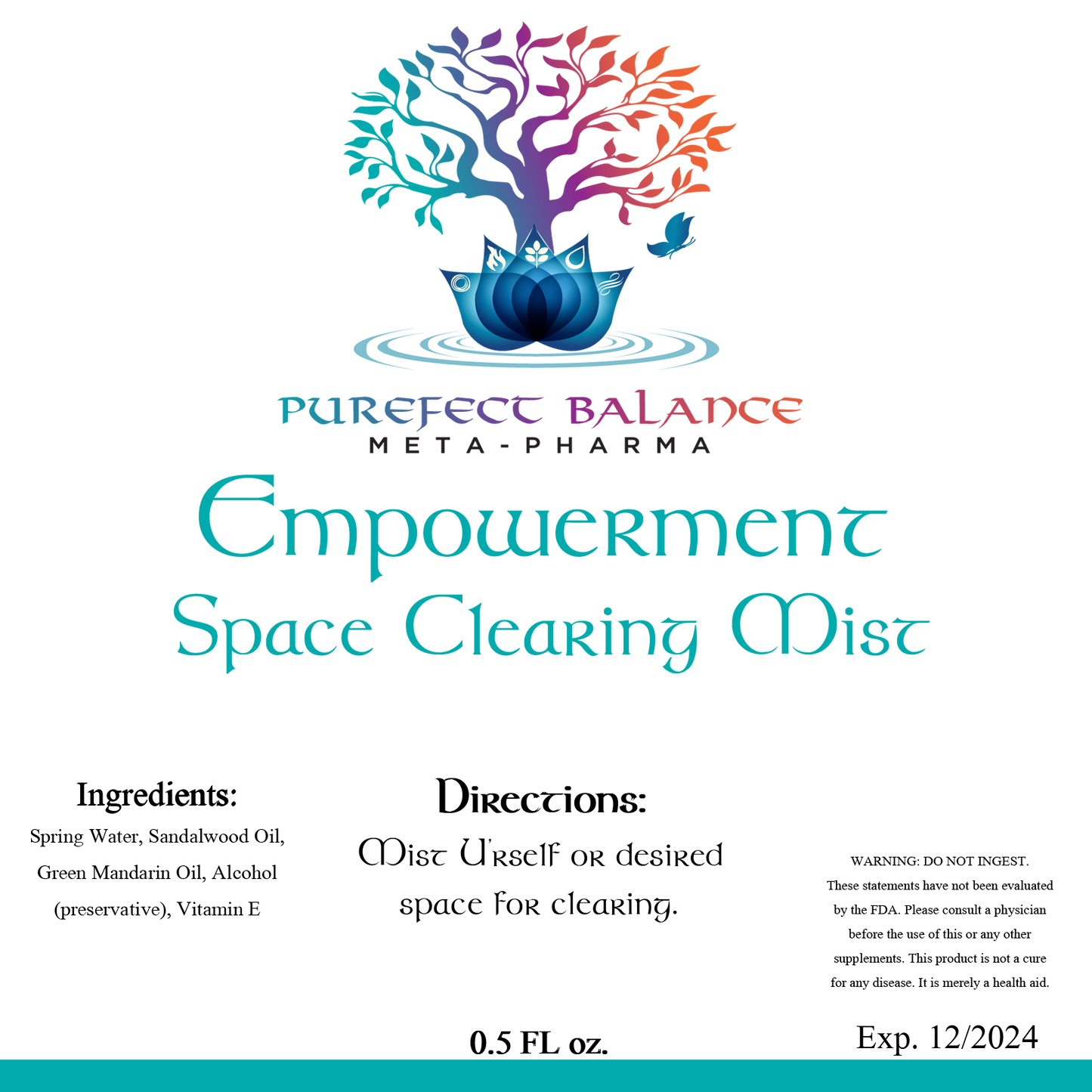Space Clearing Mists