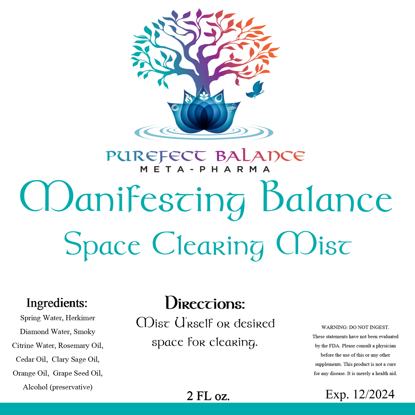 Space Clearing Mists