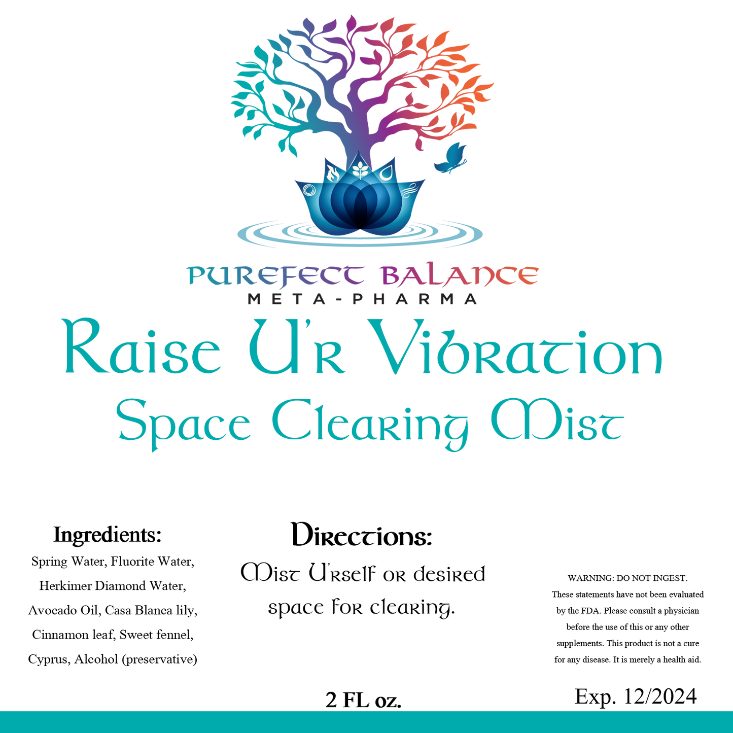 Space Clearing Mists