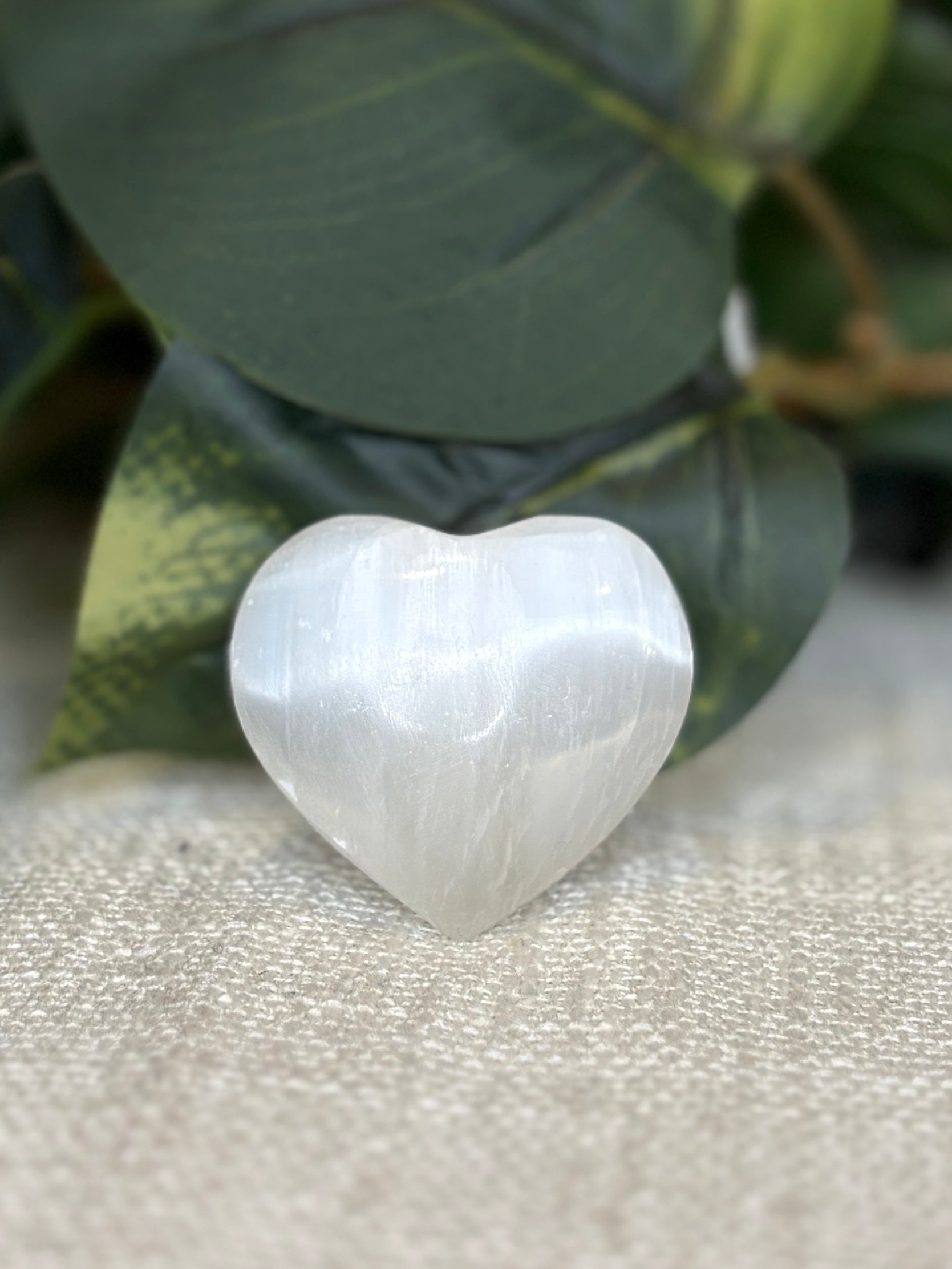 Selenite Heart