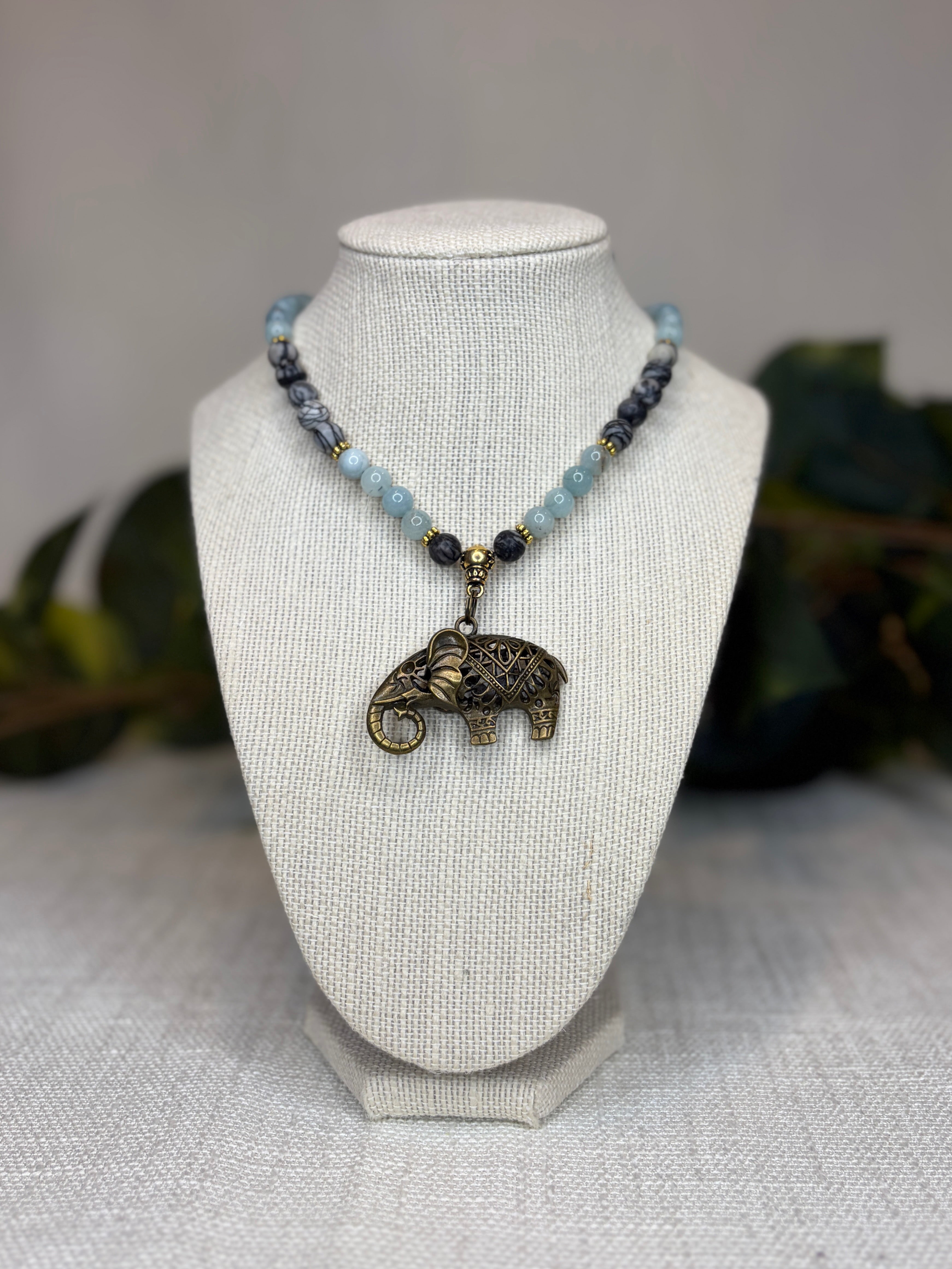 Beaded Necklaces - Elephant