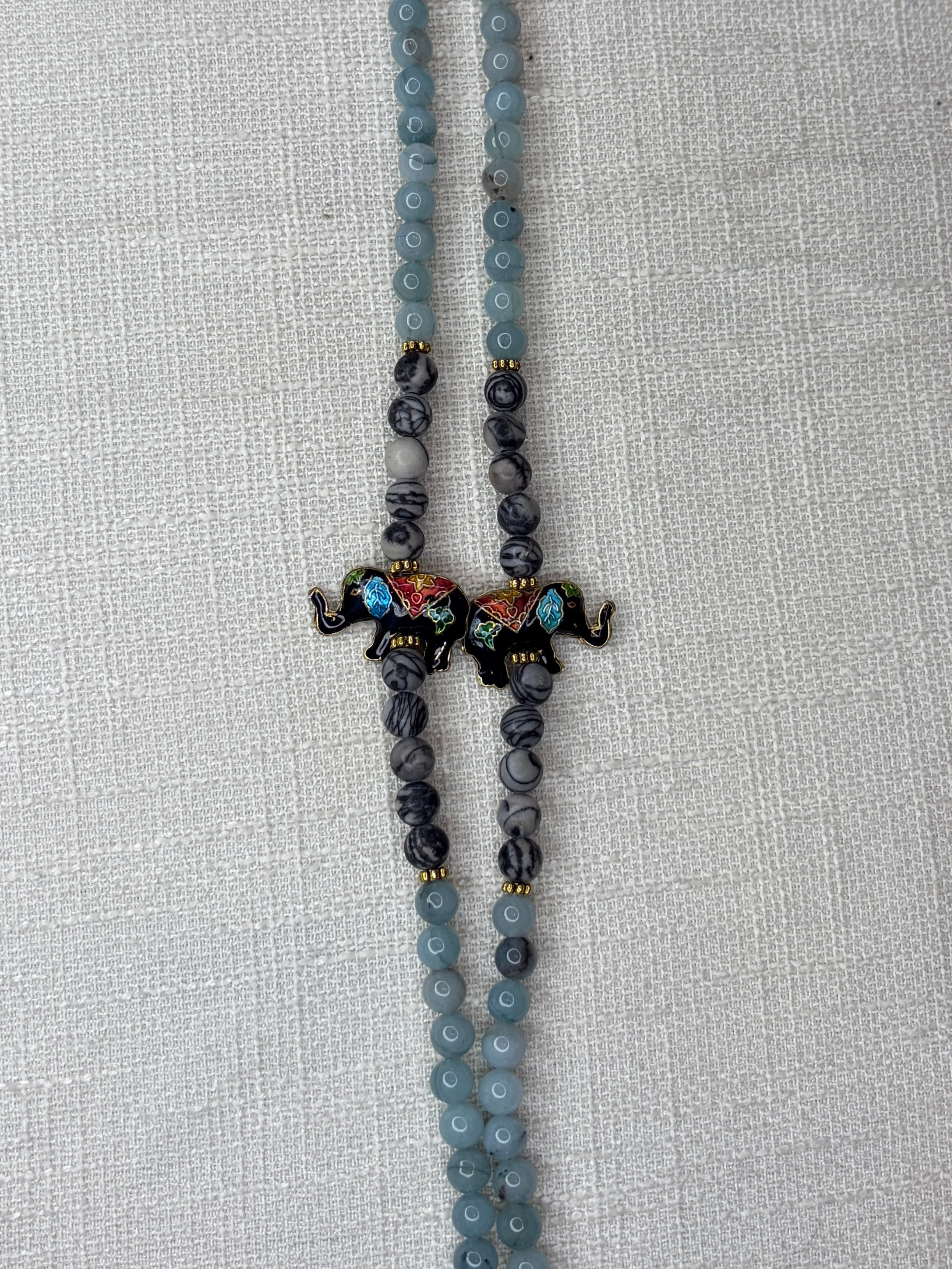 Beaded Necklaces - Elephant