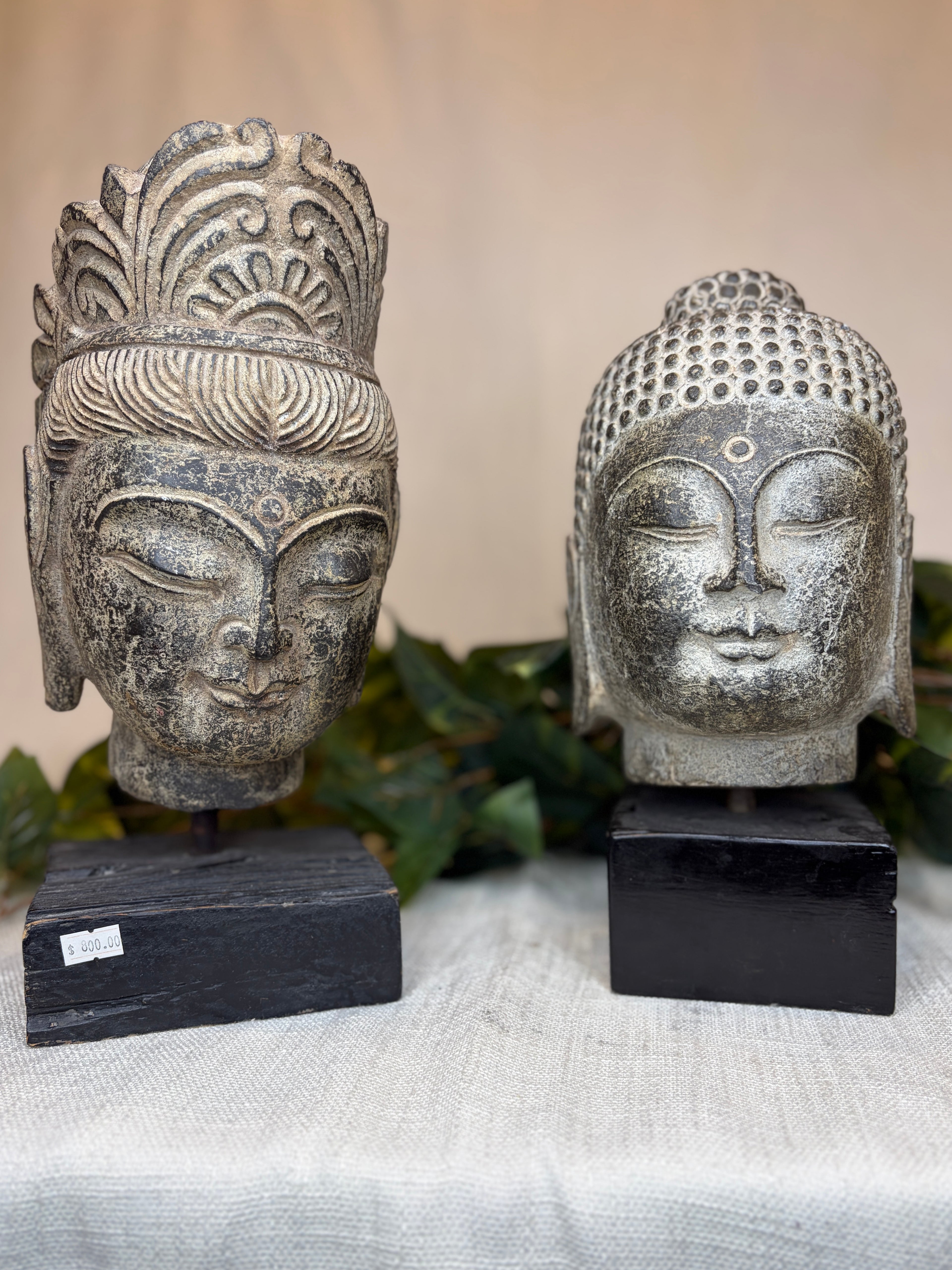 Buddha and Kuan Yin Set