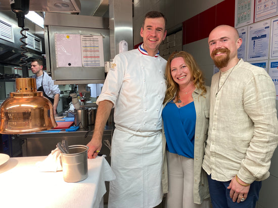 heather and ben with Chef