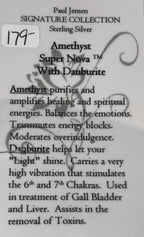 Amethyst Super Nova with Danburite