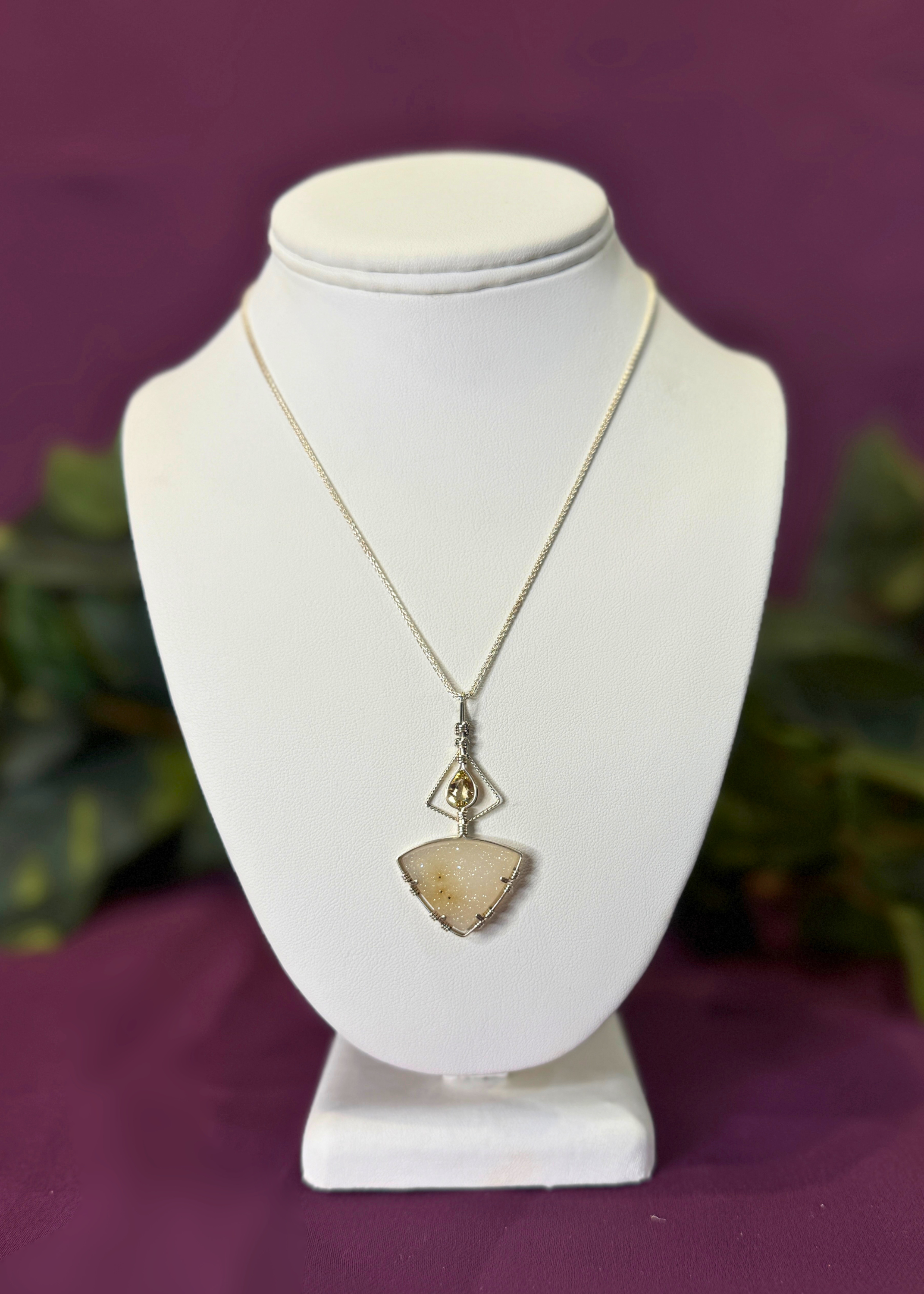 Beryl & Dendritic Druzy