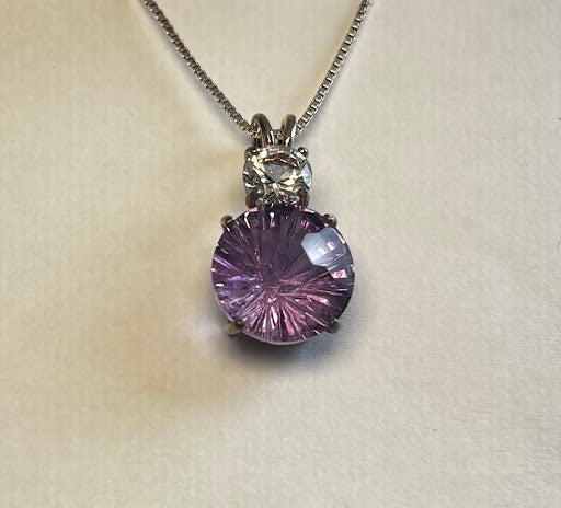 Amethyst Super Nova with Danburite