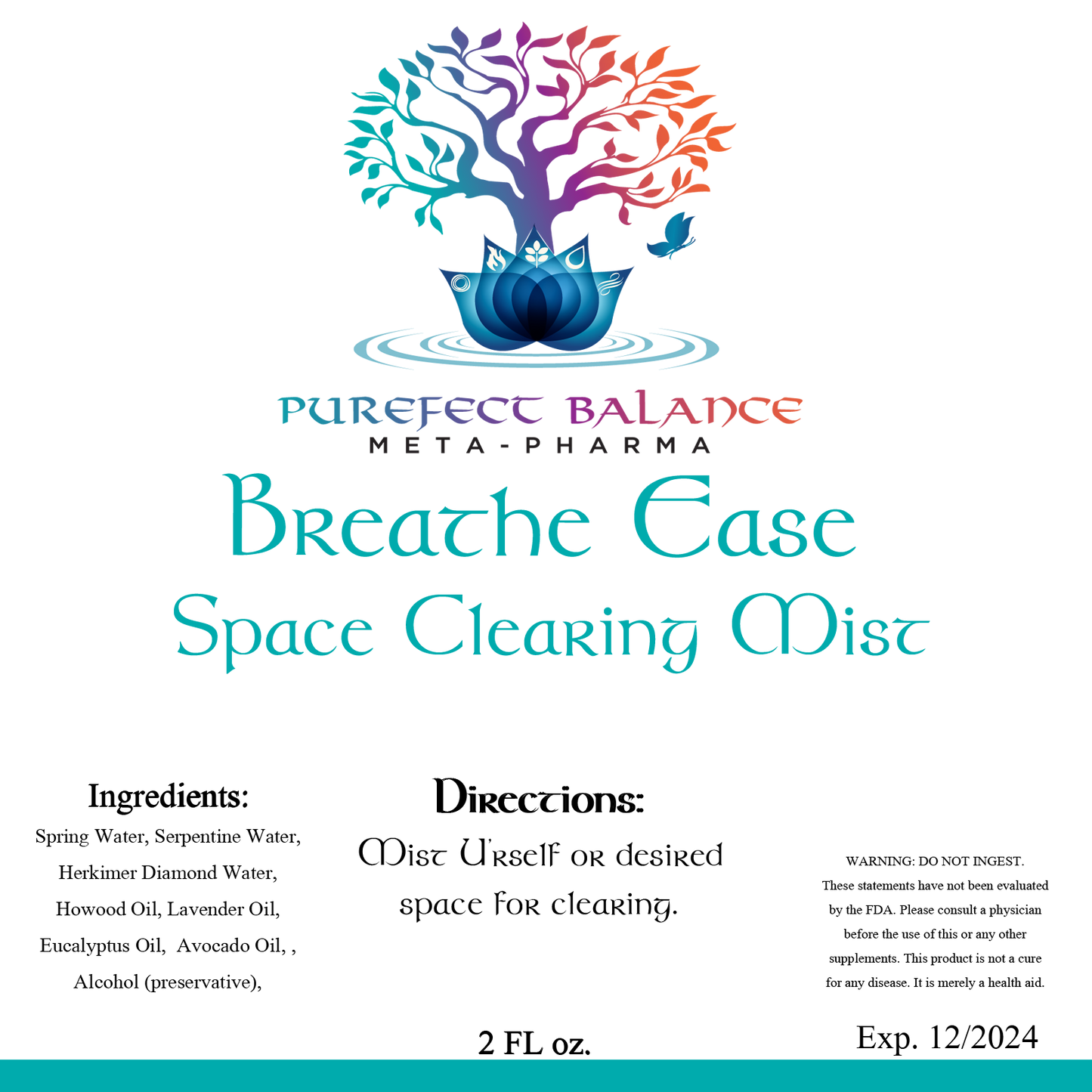 Space Clearing Mists